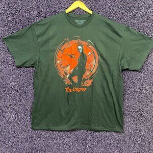 The Crow Broken Window Gothic Superhero Movie T-Shirt 2XL